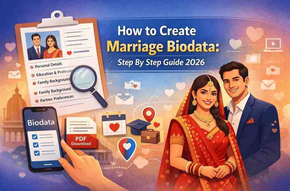 How to Create Marriage Biodata: Step By Step Guide 2026